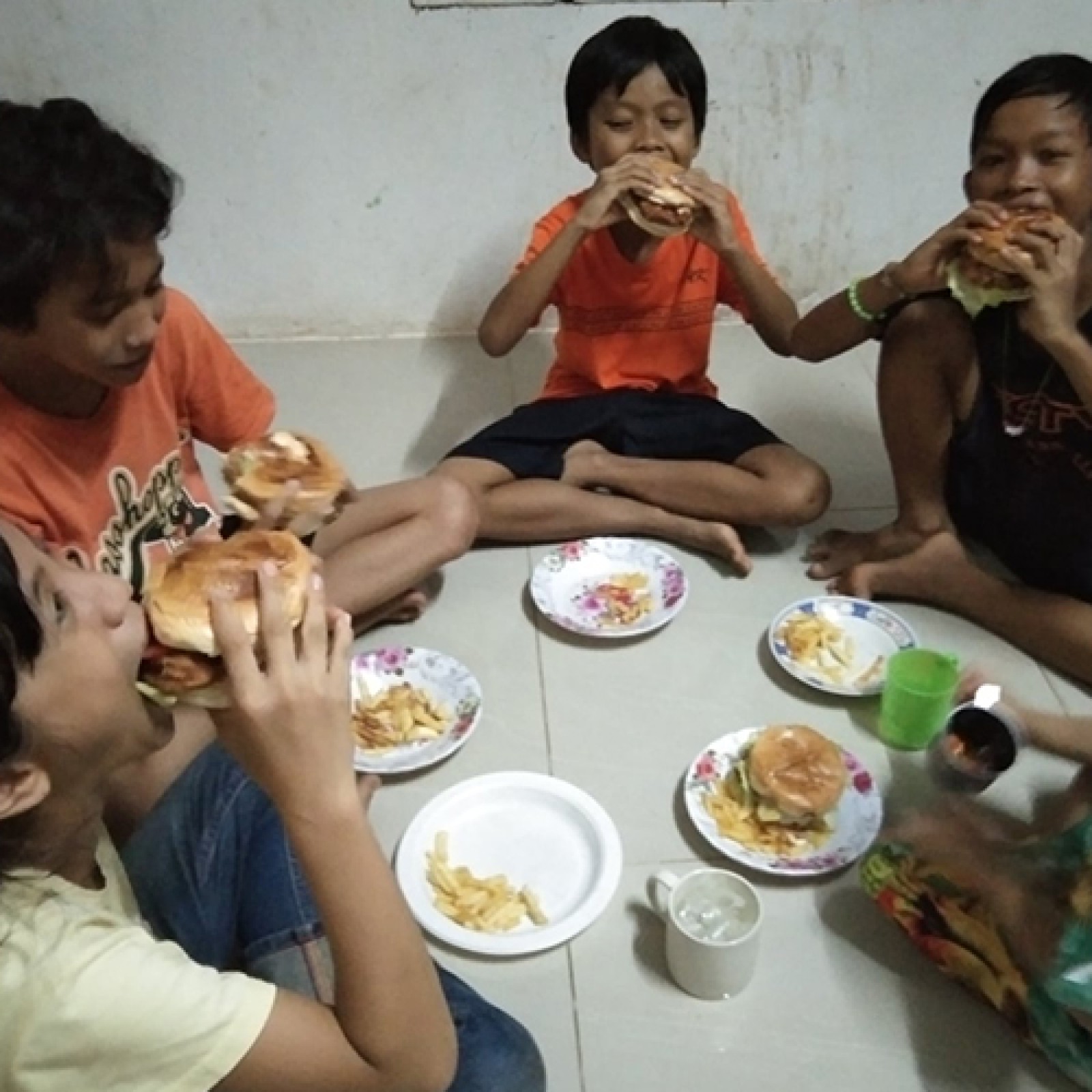 eating food square 1